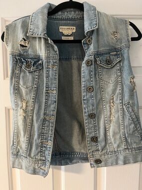 Bullhead Light Blue Denim Shirt Jacket